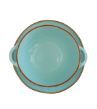 Soepkom met Onderbord - Turquoise