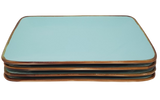 Rechthoekig Bord Turquoise 28cm * 19.5cm